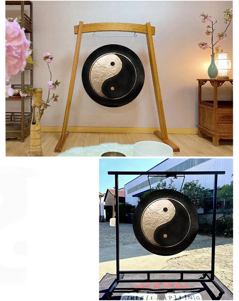 Raysen Professional Series Chau Gong 60 cm 24 inch High-quality Handmade Chinese Yin & Yang Series Gong  Gong