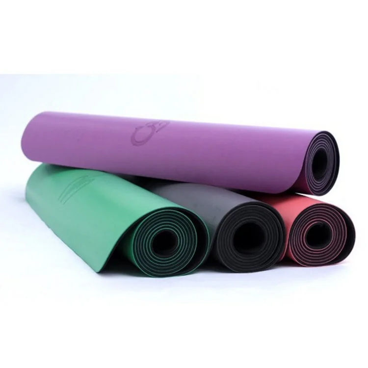 Colourful Print PU rubber yoga mat Eco Friendly Kids Adult Pilates Yoga