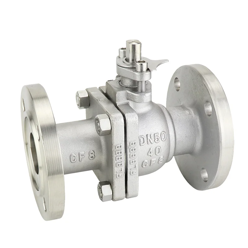High Quality Q41F-40P Stainless Steel Flange Ball Valve Customizable OEM Support Manual Power Water Oil High-Temperature Media