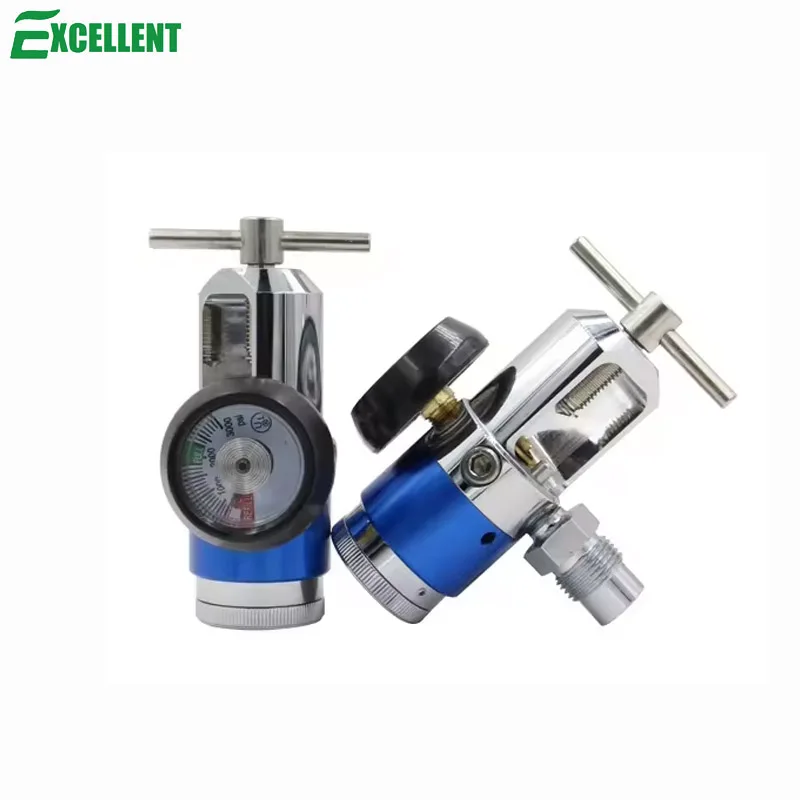 Medical Oxygen demand Valve Resuscitator and Pin index oxygen regulator system for oxygen therapy