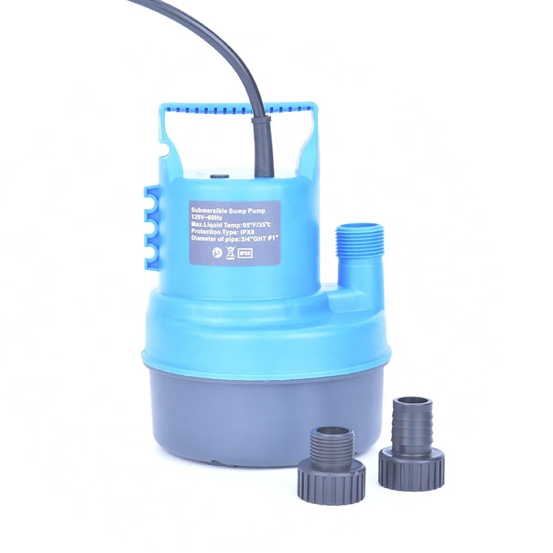 GPCP400 220V 400W low pressure pump plastic submersible pump garden pump with float switch