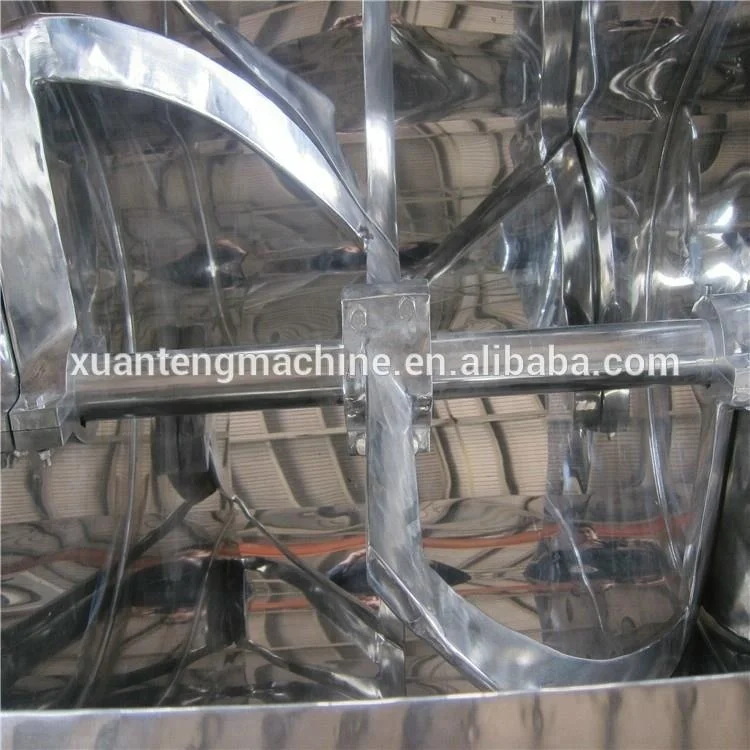 350kg Stainless Steel Trough Mixer Wet Mixing Machine For Wash Powder Detergent Powder