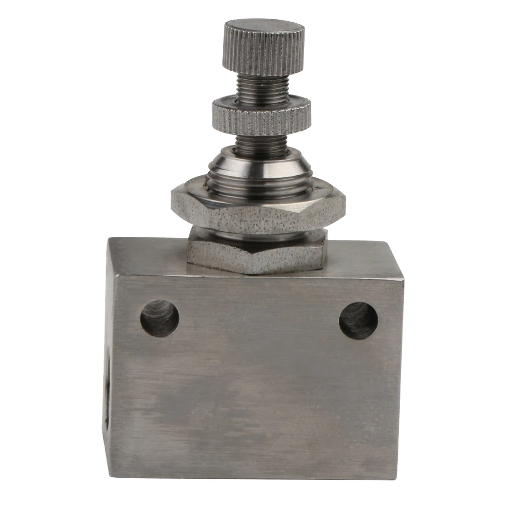 16 bar 1/4 stainless steel needle valve, bi-directional flow regulator