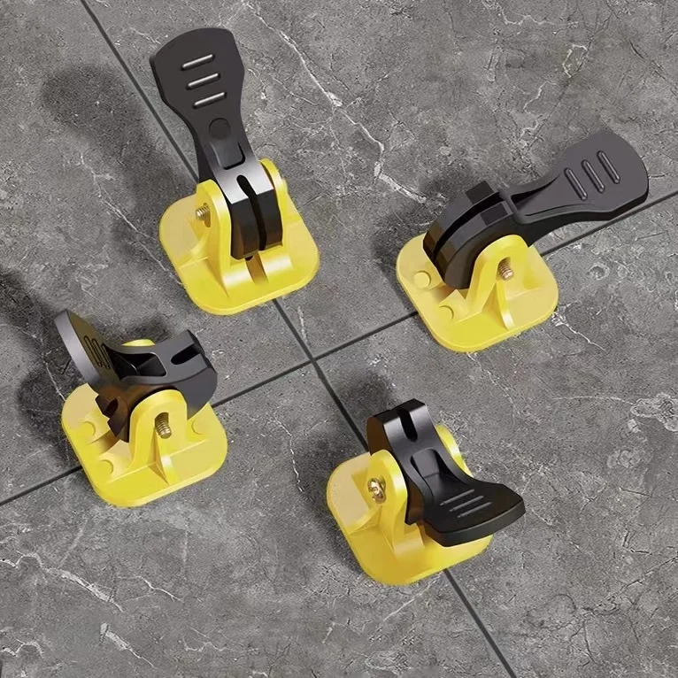 Press-type Ceramic Tile Leveling Kit Adjustable Leveler Floor Leveling Tools Accessories Spacers Clips