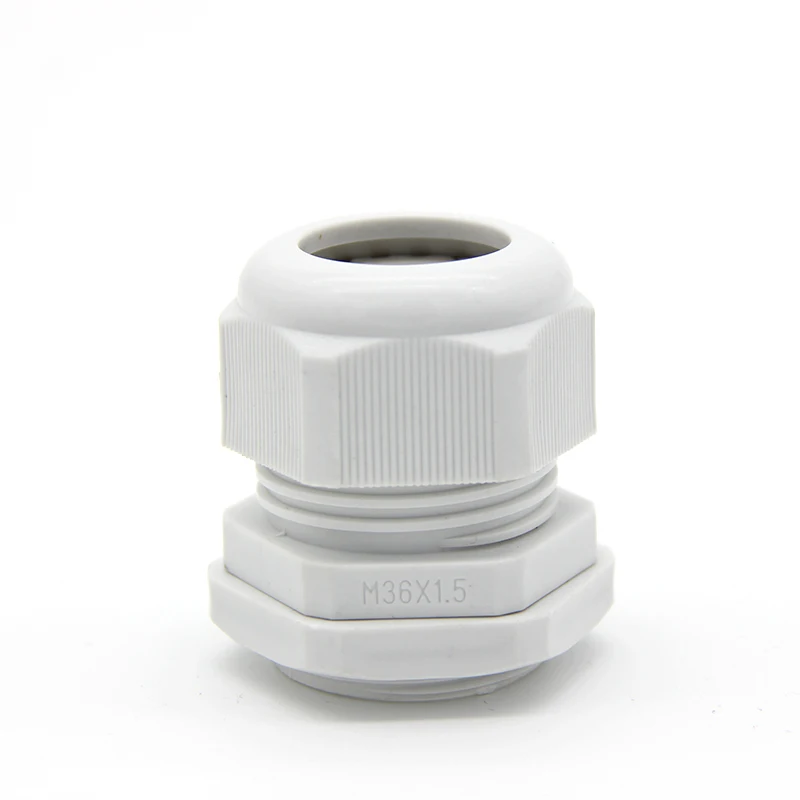 Electrical M8*1.5 nylon(plastic insert ) cable gland waterproof IP68 for junction box