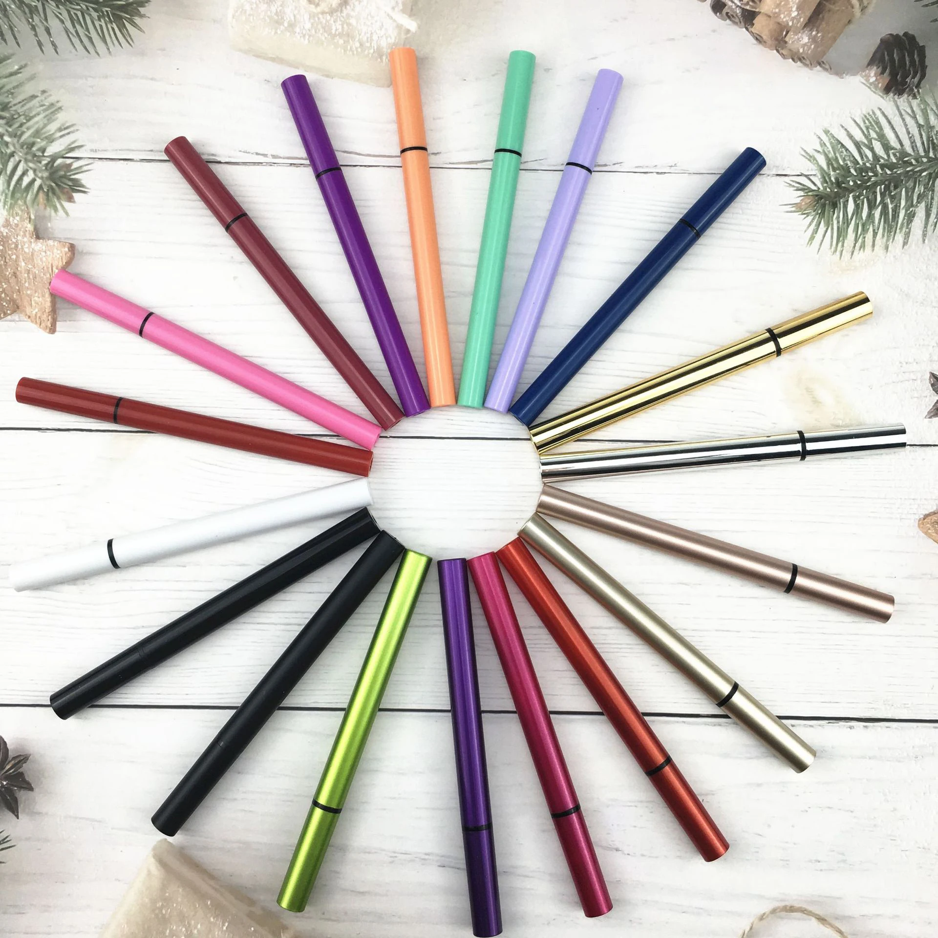 Muting Professional Liquid Waterproof Eyeliner Long Lasting Silver Diamond Adhesive Lash Glue Pencil For Makeup