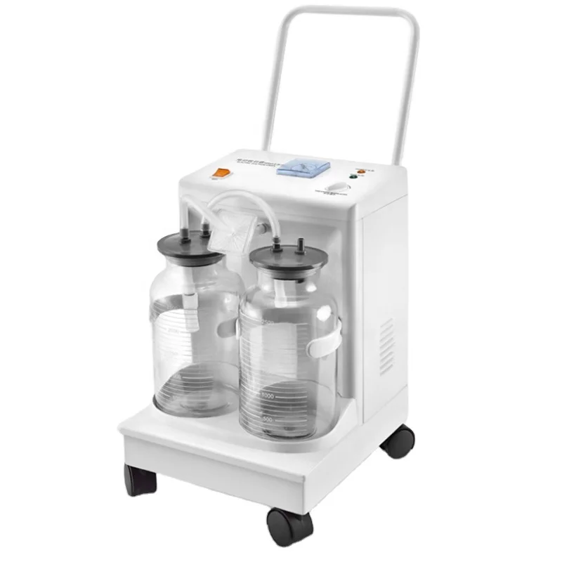 Electric Portable Suction Machine Sputum 2500ml Dental Phlegm Suction Unit Suction Machine for Ambulance Hospital Emergency