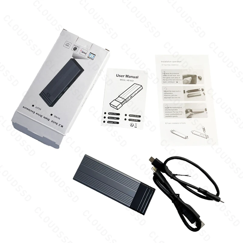 Док-станция usb 5-разъемное зарядное usb-устройство для USB-C концентраторы Type-C USB3.0 внешний адаптер типа C док-станция с M.2 SATA SSD