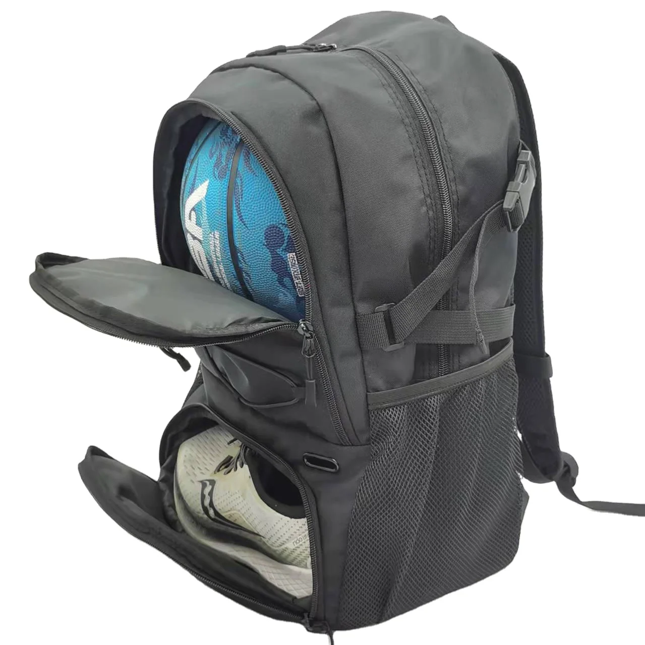 Factory Basketball Volleyball Football Backpack Bag with Shoe Compartment 2022 Sports Bag for Gym Football