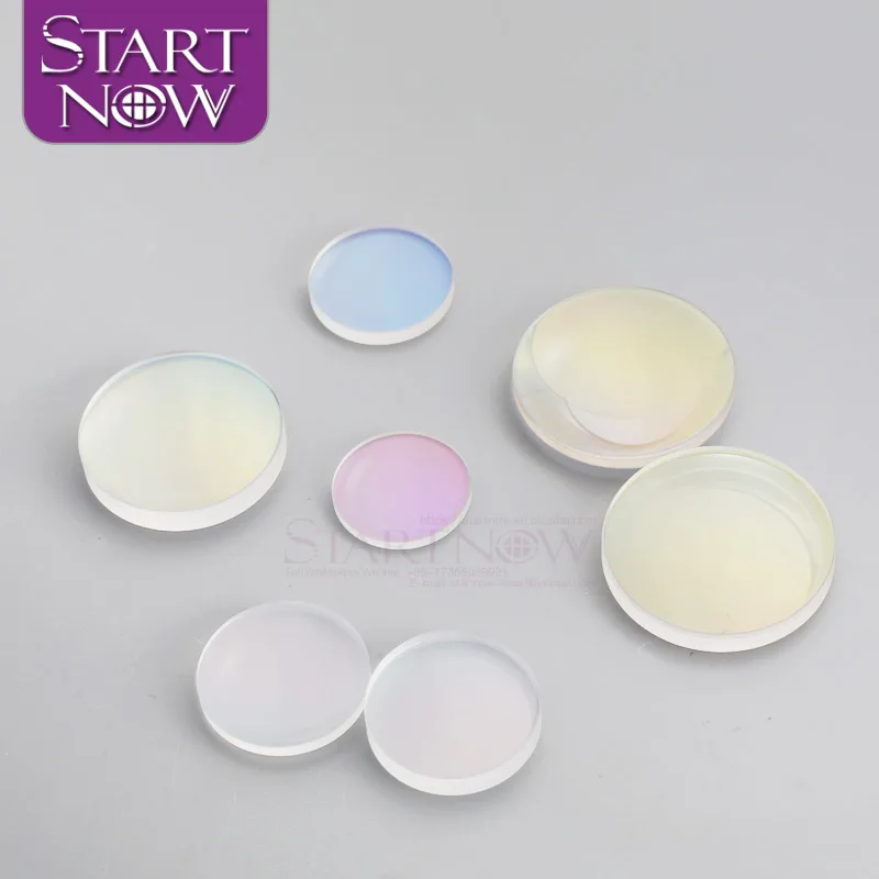 Startnow 1PC/Set D15-50 Fused Silica Fiber Laser Focus Collimator Lens Single Concave Convex Focusing Collimating Lens