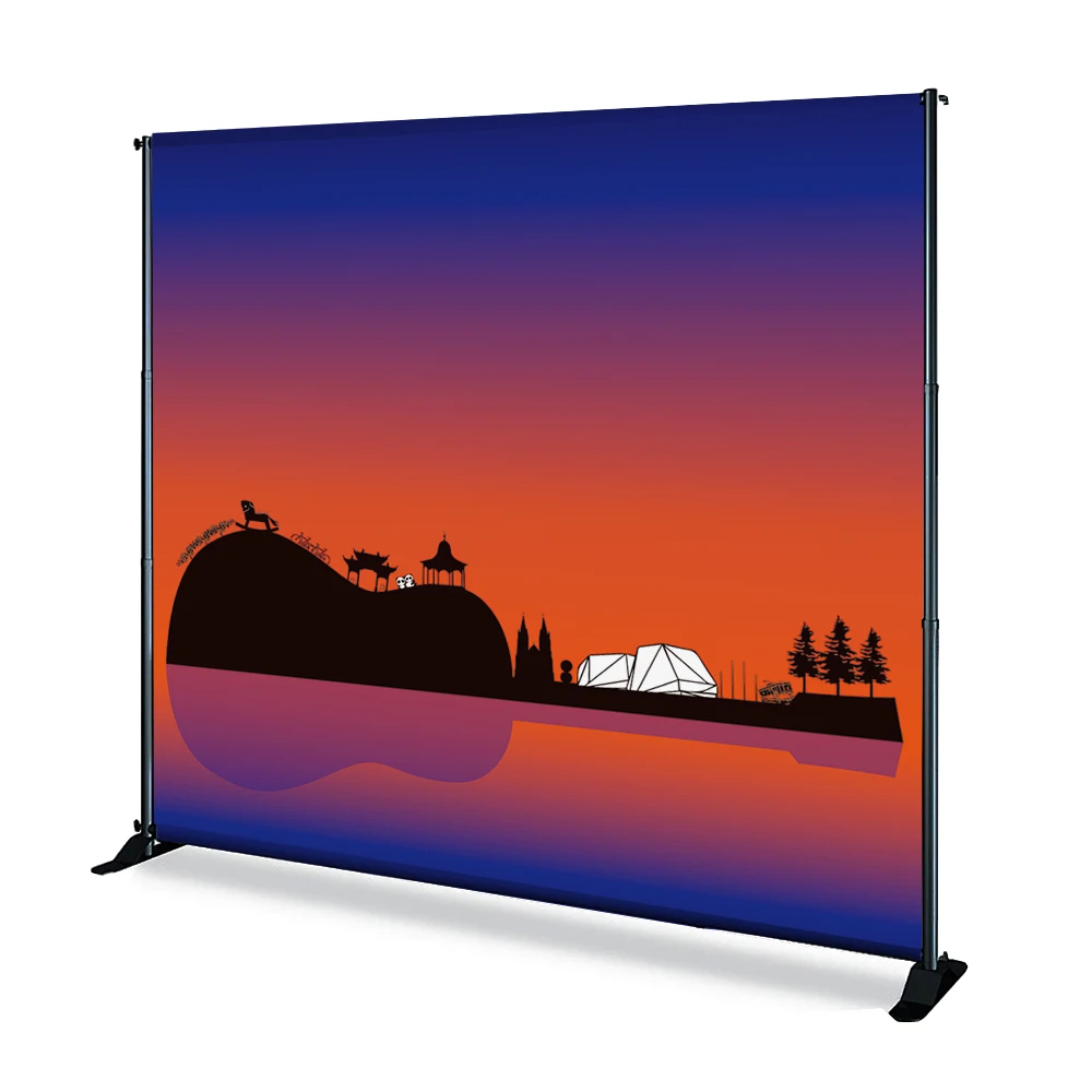 Portable adjustable modern design 10x10 3x3 size exhibition trade show booth display