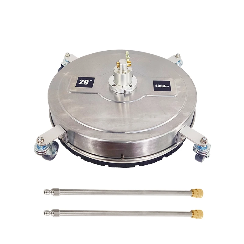 READY TO SHIP!! 20 inch Industrial High Pressure Surface Cleaner Road Flat Patio Cleaner for Power Washer Attachment
