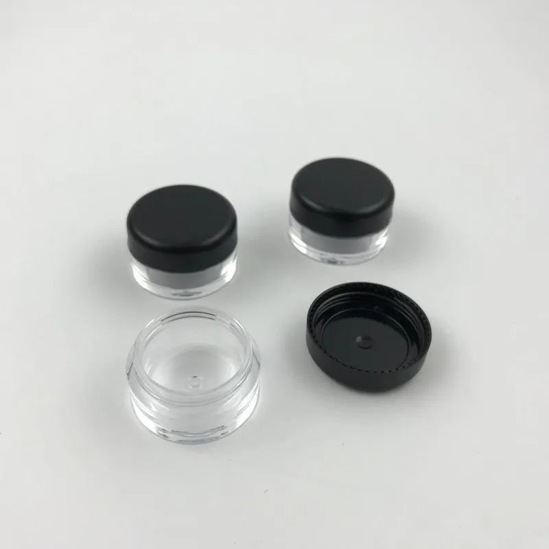 Cosmetic Loose Powder Jar Cosmetic Bottles with Sifter Powder Jar Plastic Screen Printing PS Round ABS Screw Cap XM any Colors
