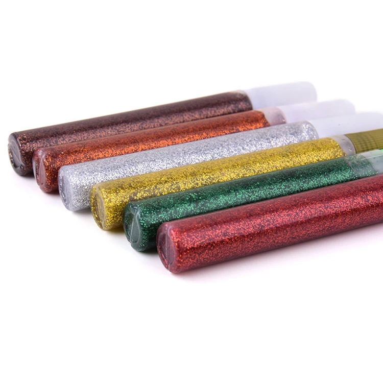 Best Quality Children DIY Glitter Glue Pen Eco-friendly Pet Glitter Glue 3pcs/set For Paper Painting