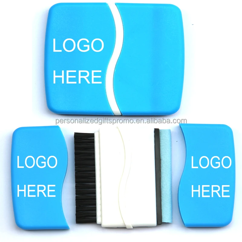 With lids 2-in-1 clean tool features brush & microfiber cloth Keyboard Brushes / Computer Dusters / Monitor Screen Cleaners