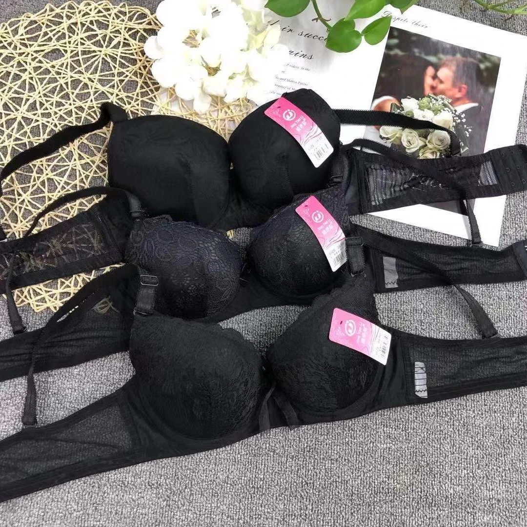 Latest Design New Design High Quality 2021 New Inventions Plus Big Boobs Size Brassiere Bra Set