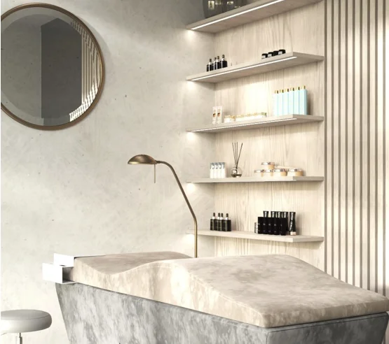 Ergonomic Memory Foam Mattress Beauty Salon Curved Extension Lash Mattress Lash Bed Curved Mattress Topper