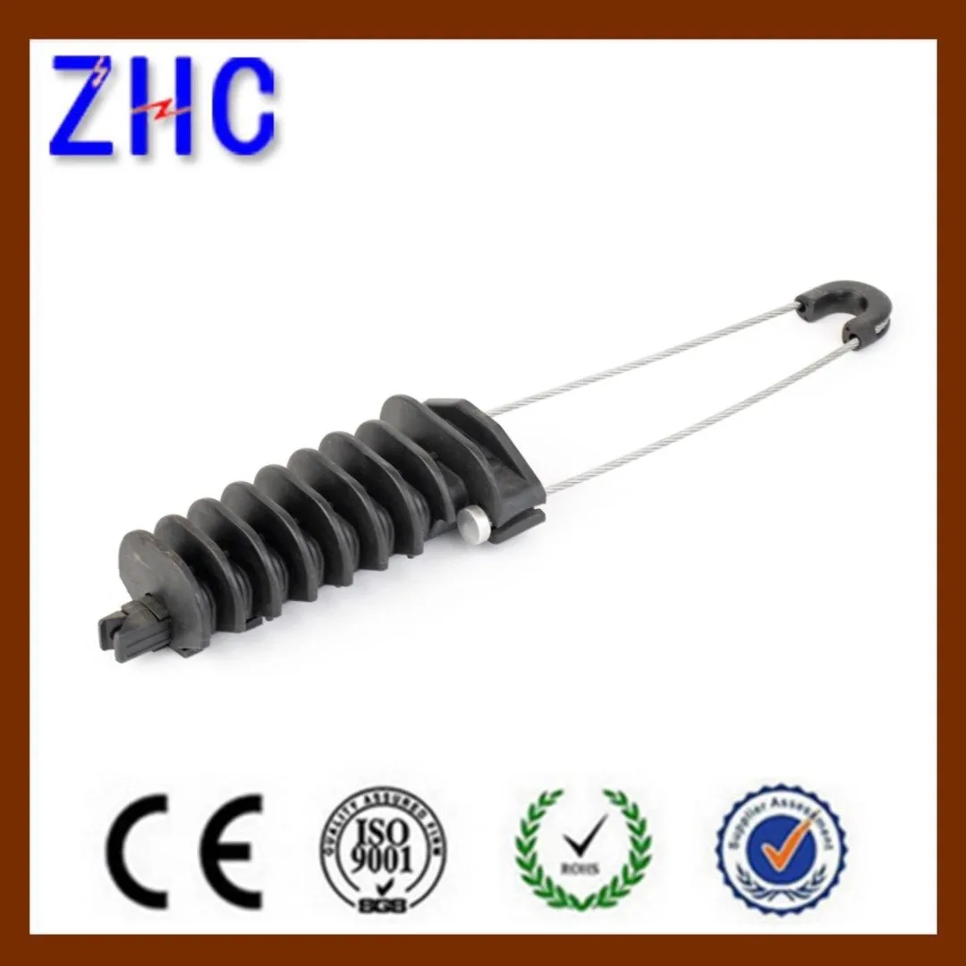PAM Overhead line Electric Accessaries Wedge Type Dead End Tension Clamp For Aerail Bundle Cable Type 50-70mm2