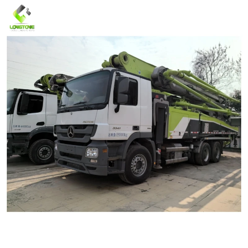 used machinery equipment construction high quality low price 38m 42m putzmeister/pm concrete pump truck