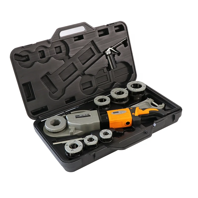 После того как Hongli сантехническое оборудование портативный Электрический резьбонарезной станок трубы SQ30-2C