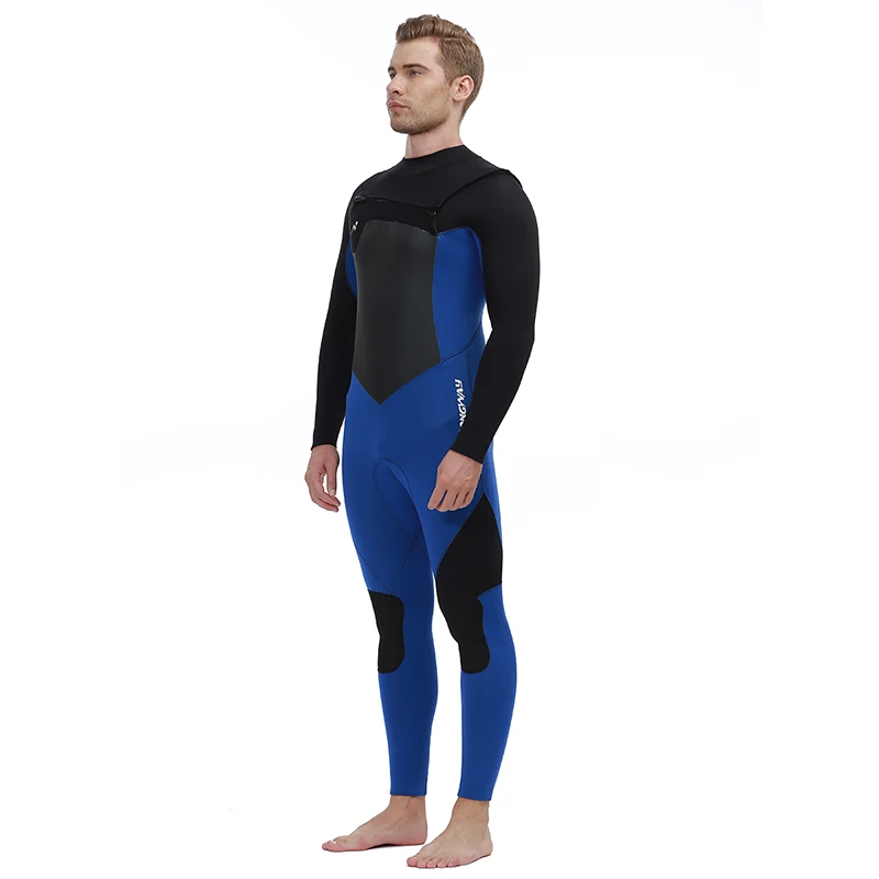 Surfing Clothing 3/2mm Neoprene Wetsuits Long Sleeve Scuba Diving Wet Suit men Men Chest Zip Surf Wetsuit