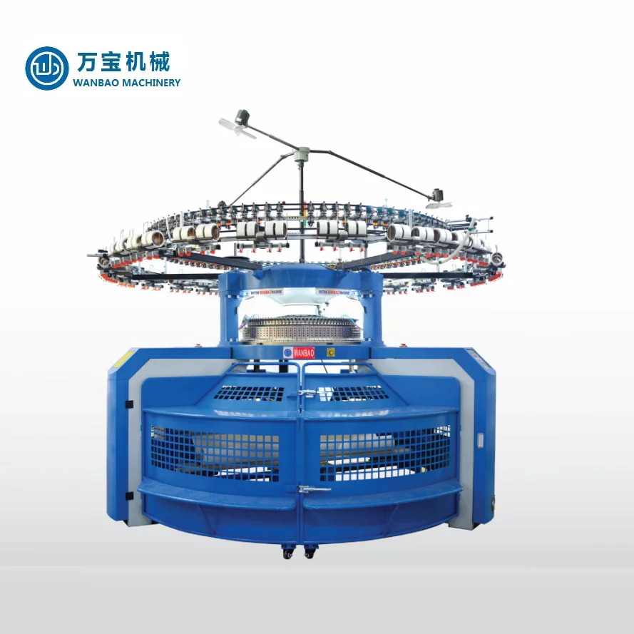 Круглая вязальная машина WANBAO для двойных Джерси