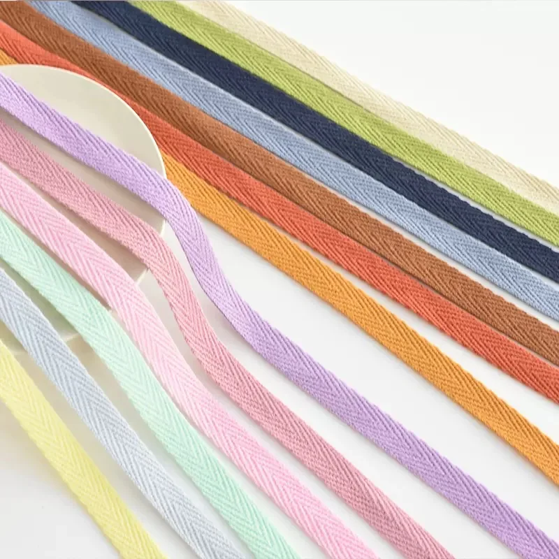 GRS OEKO-TEX BSCI factory elastic herringbone tape wholesale price custom knit elastic band