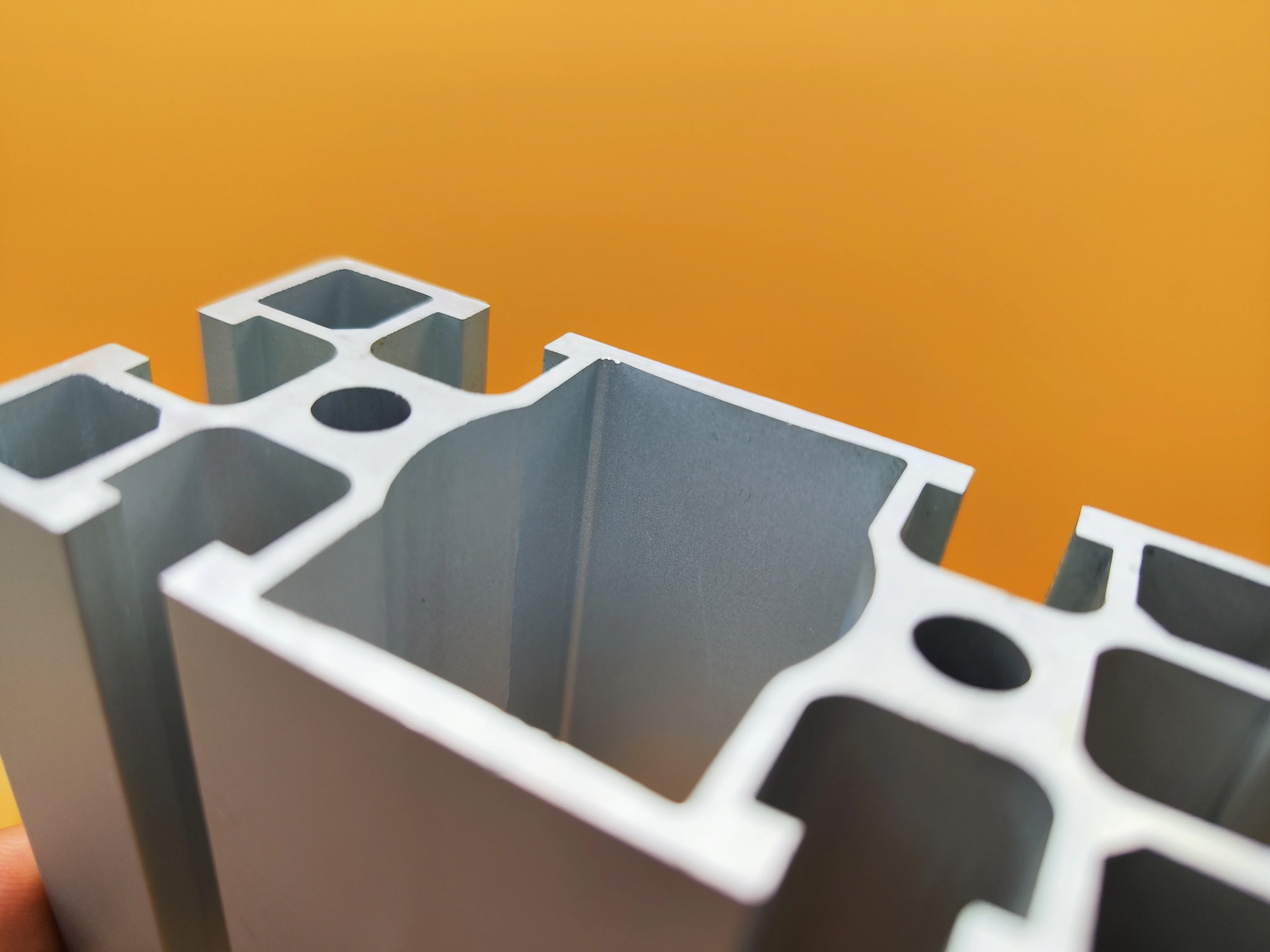 Factory Direct Sales  20x20 t-slot Aluminum  Profile anodized silver Customization For Equipment Framework