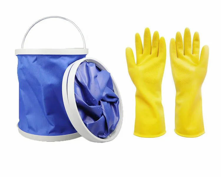 Factory direct sales car tire brush car cleaning accessories  cleaning bucket wash tool