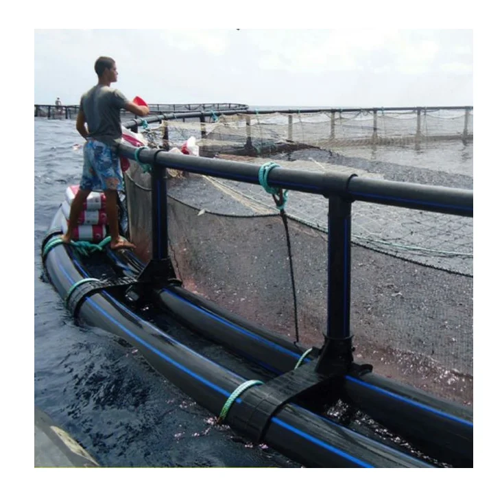 hdpe fish floating farming cage