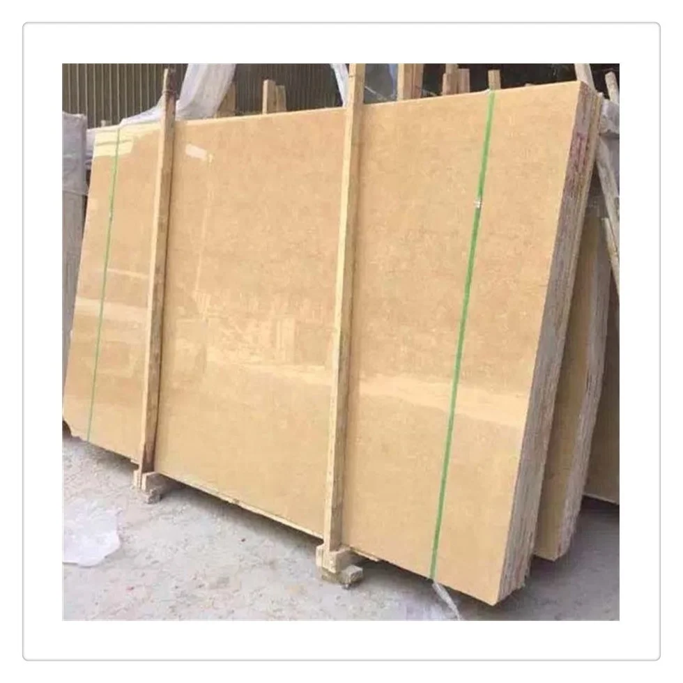 Golden cinnamon marble yellow osmanthus slabs
