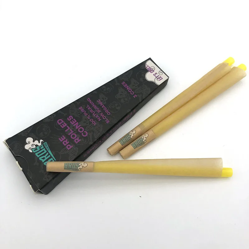 bros Custom brand  good Quality  Rolled Cone Smoking Rolling Paper
