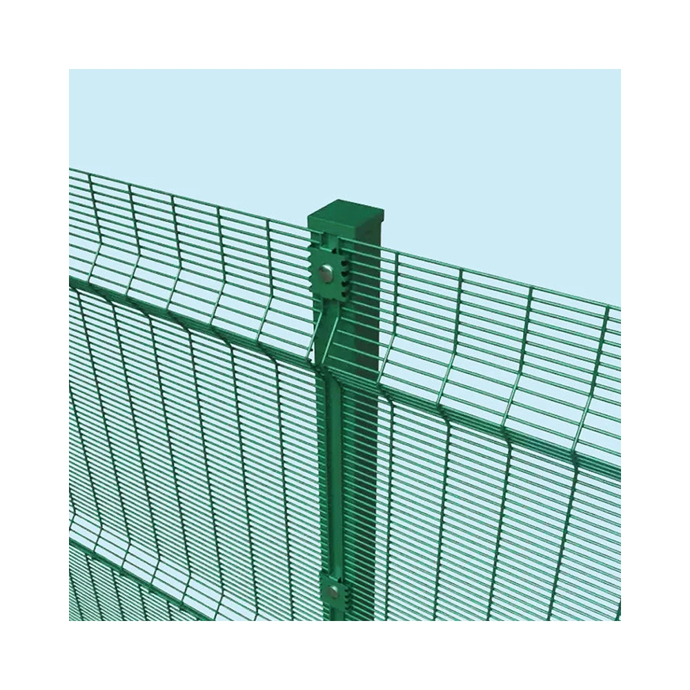 BOCN South Africa warehouse security fence Clearvu Prison Fence Panels 358 Wire Mesh Anti-Climb High Security Fencing