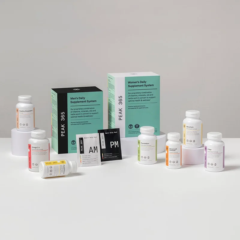 Turquoise box packaging health products supplements box custom capsules packaging