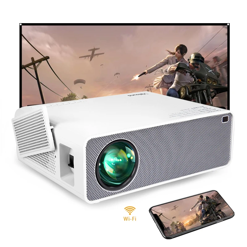 Meiaolai Прямая поставка 1080P видео проектор наружные Uhd