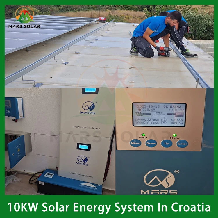 10KW 30KW Soler Kit Mppt Controller Panels Complete Power Grid tie Electric Generator Lithium Ion Battery Solar Energy System