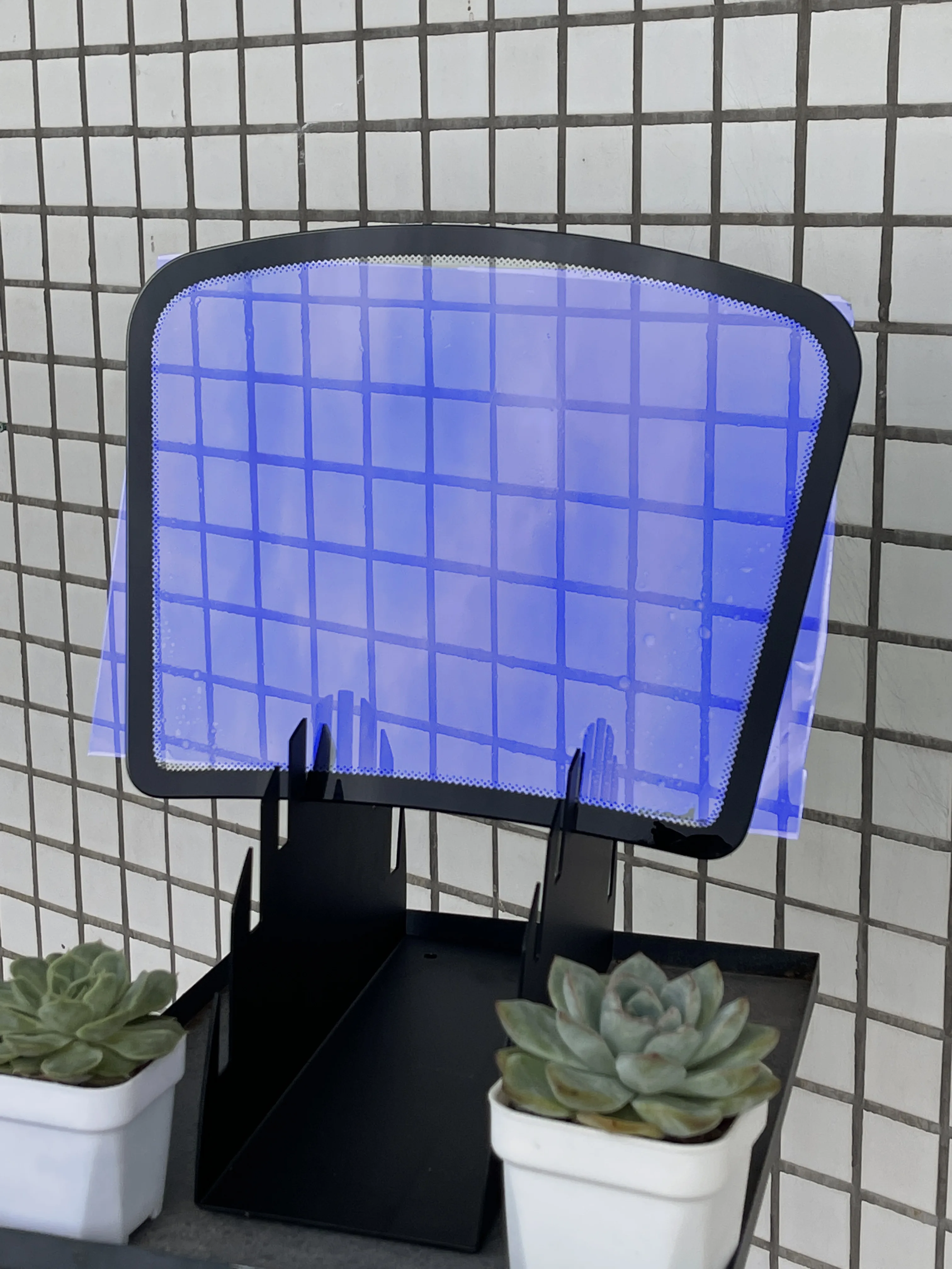 Free Sample Two Tone Car Window Tinting Film Sunset Burning Sky Red Purple   80% Nano Ceramic Solar  Blue Chameleon Tint