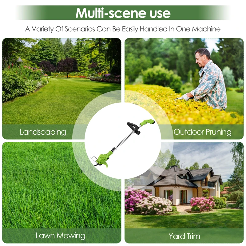 XIHAO Atv Cortacesped OEM 12V Rechargeable Wireless Set Electric Mower Lawn