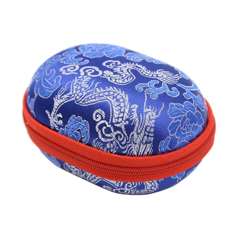 Custom Waterproof EVA Case Travel Watch Packaging Bag Zip Cutting Tray EVA Watch Case Box Round Small Case For Watch