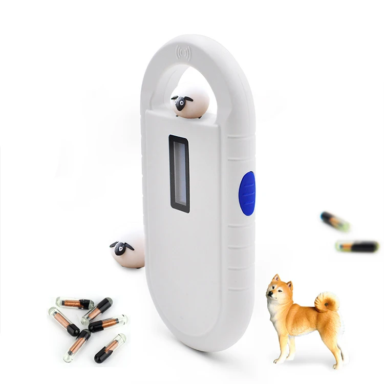 RFID считыватель для кошки или собаки крупного рогатого скота животных чип ID микрочип сканер читатель