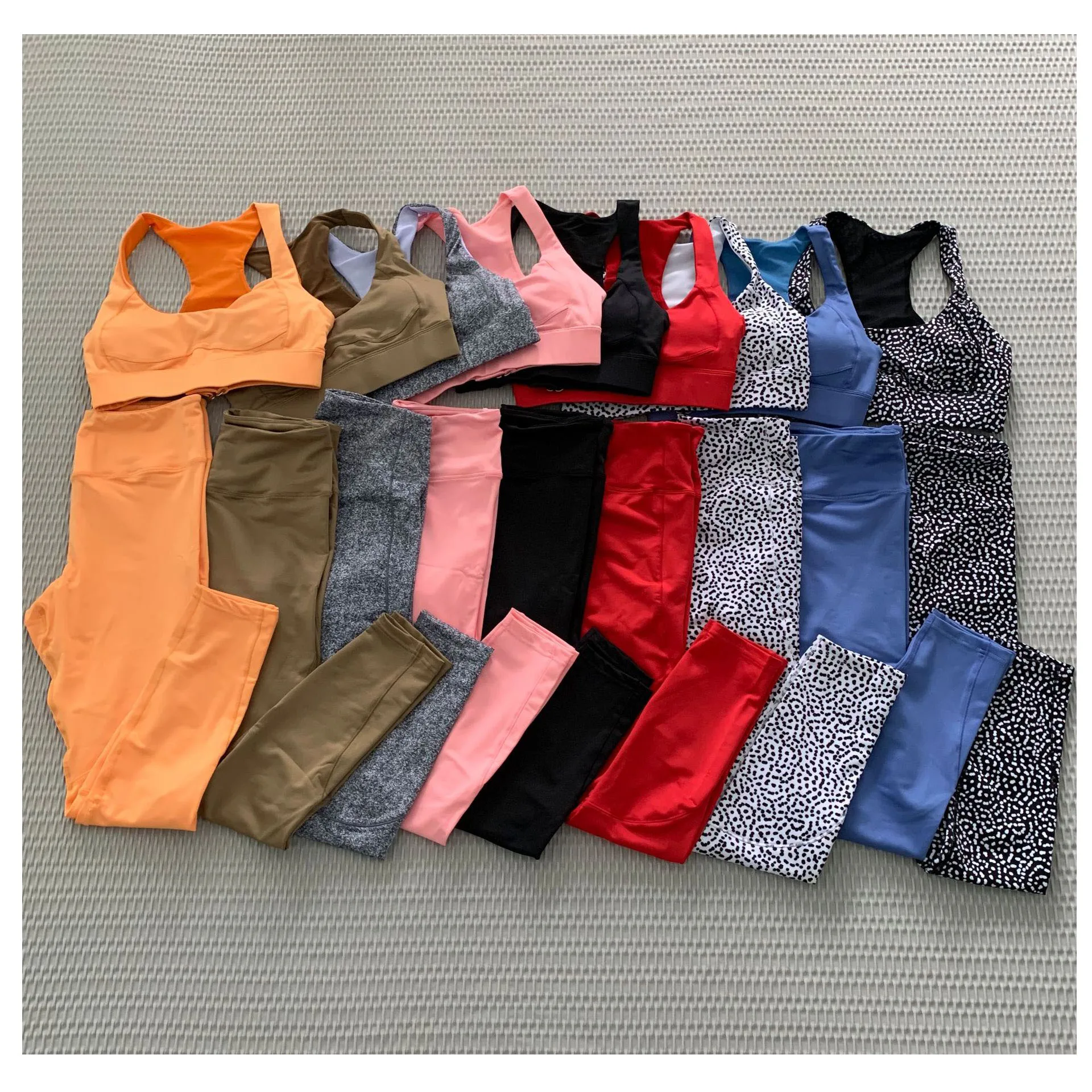 2 Piece Women Sports Set Workout Clothes Tracksuit Women Sports Bra Yoga Leggings Set Female Gym Clothing Suits Yoga Sport Set