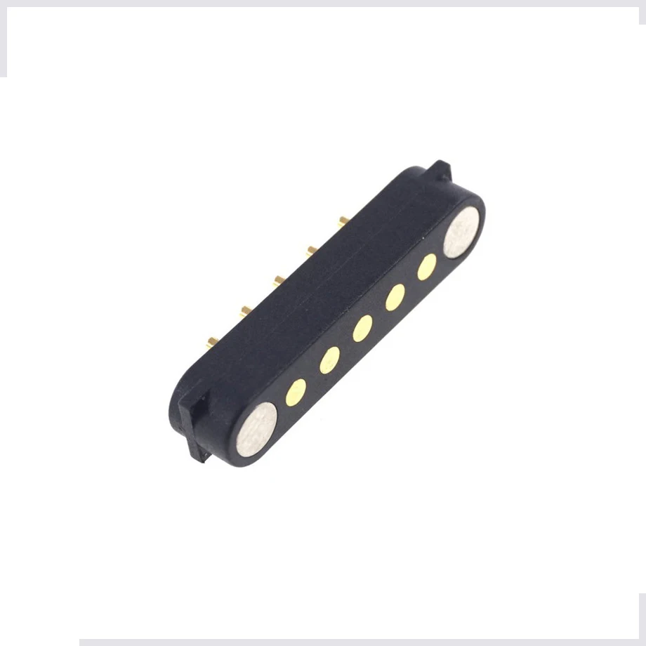 Quality Assurance 2.54mm Pitch Strong Magnetic Connector Male and Female Magnetic 5 Pin Pogo Pin Connector