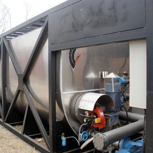 SBS Modified Asphalt Integrated Equipment with Rubber Asphalt Storage Tank Construction Machinery