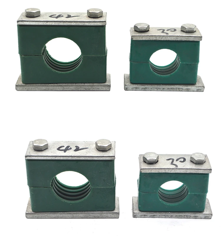 Din 3015 Stainless steel carbon steel Stauff Standard Heavy Hose Clamp Hydraulic Pipe Clamps OD 70mm to 89mm