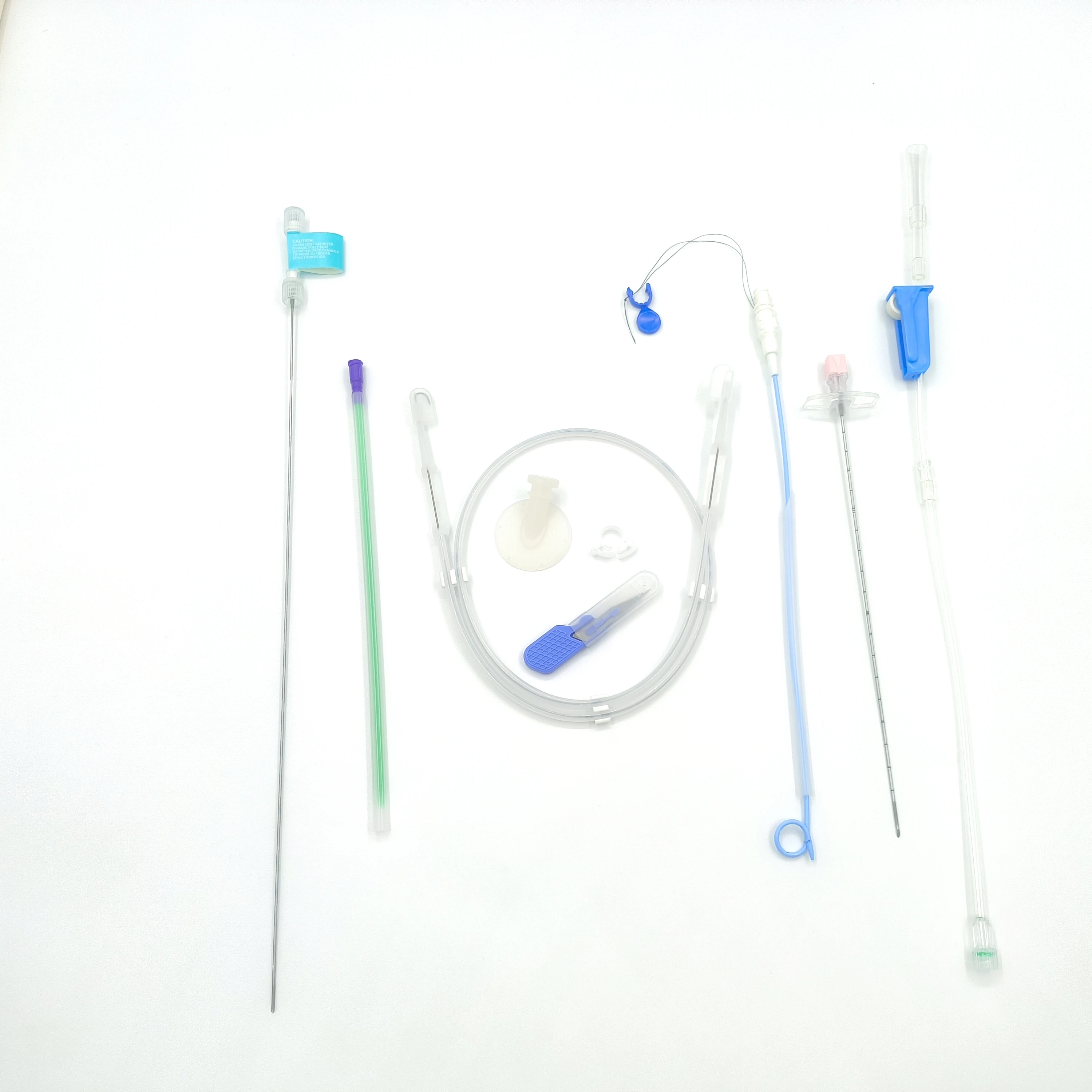 Manufacture direct supply Thoracic Pancreatic Drainage Easy Implantation PCN urinary  medic kit   pigtail drainage catheter kit