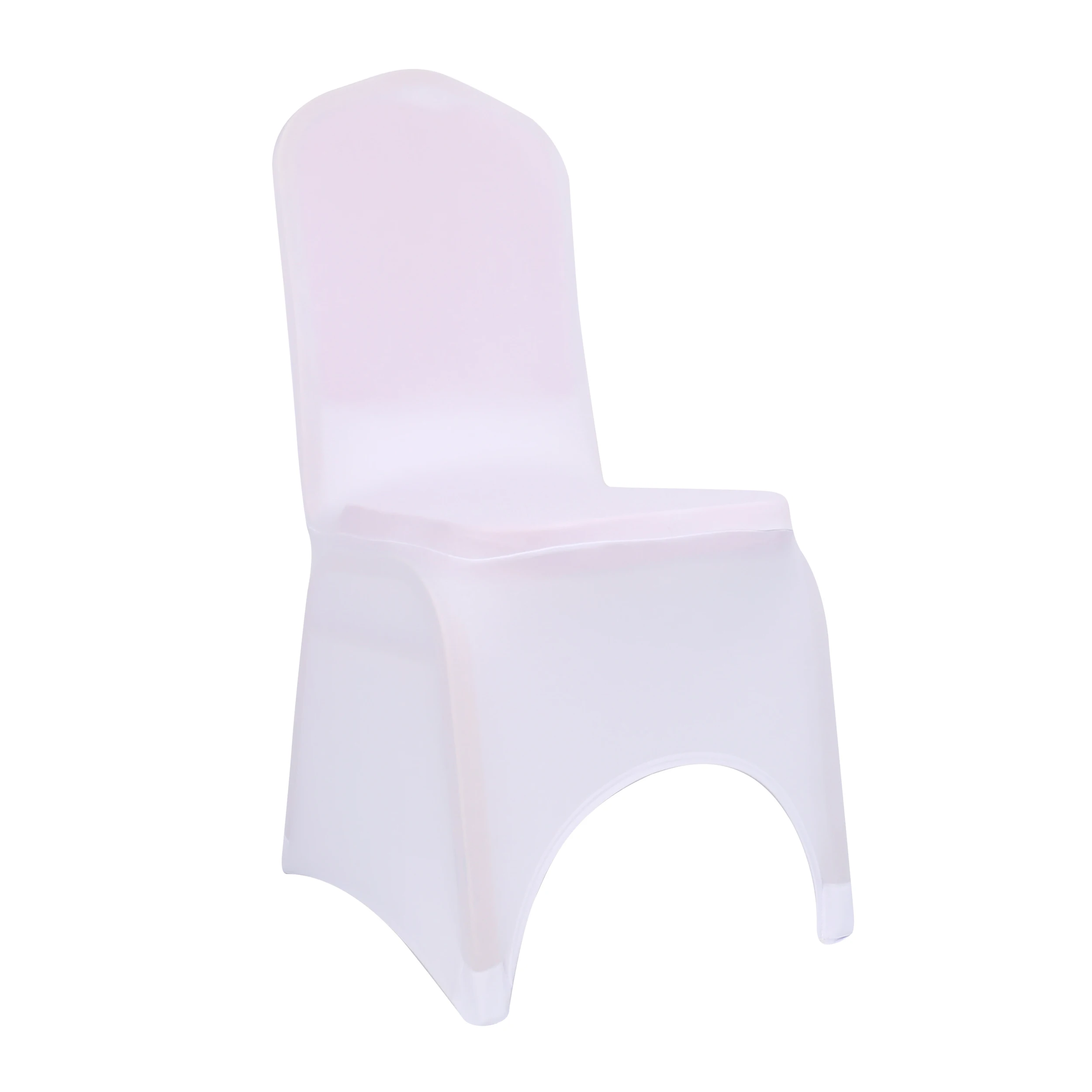 Cheap Stretch Spandex White Chair Covers for for Hotels Restaurants Wedding Banquet Party