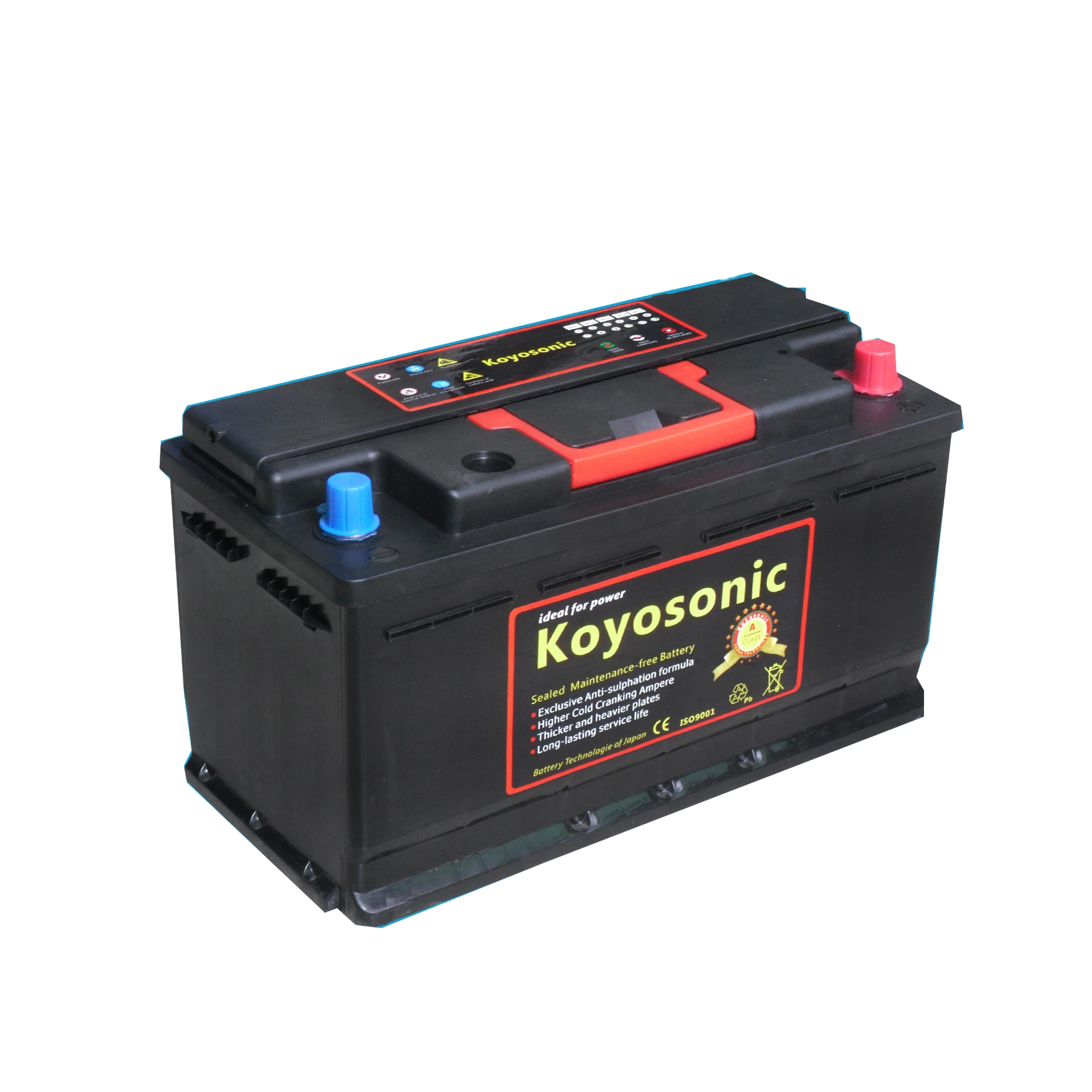 Maintenance Free Calcium Battery 12V 165AH Heavy Duty Truck Battery NS200-MF