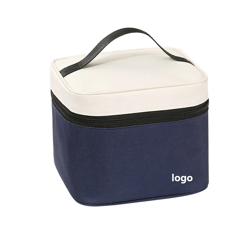 New thermal Cooler Bag Portable Fashion Cube Meal Bento Bag Outdoor Picnic Box Lunch Tote Bag for Office Workers