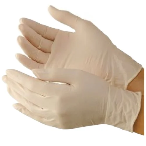White latex gloves for restaurants gloves non latex crinkle coated gloves