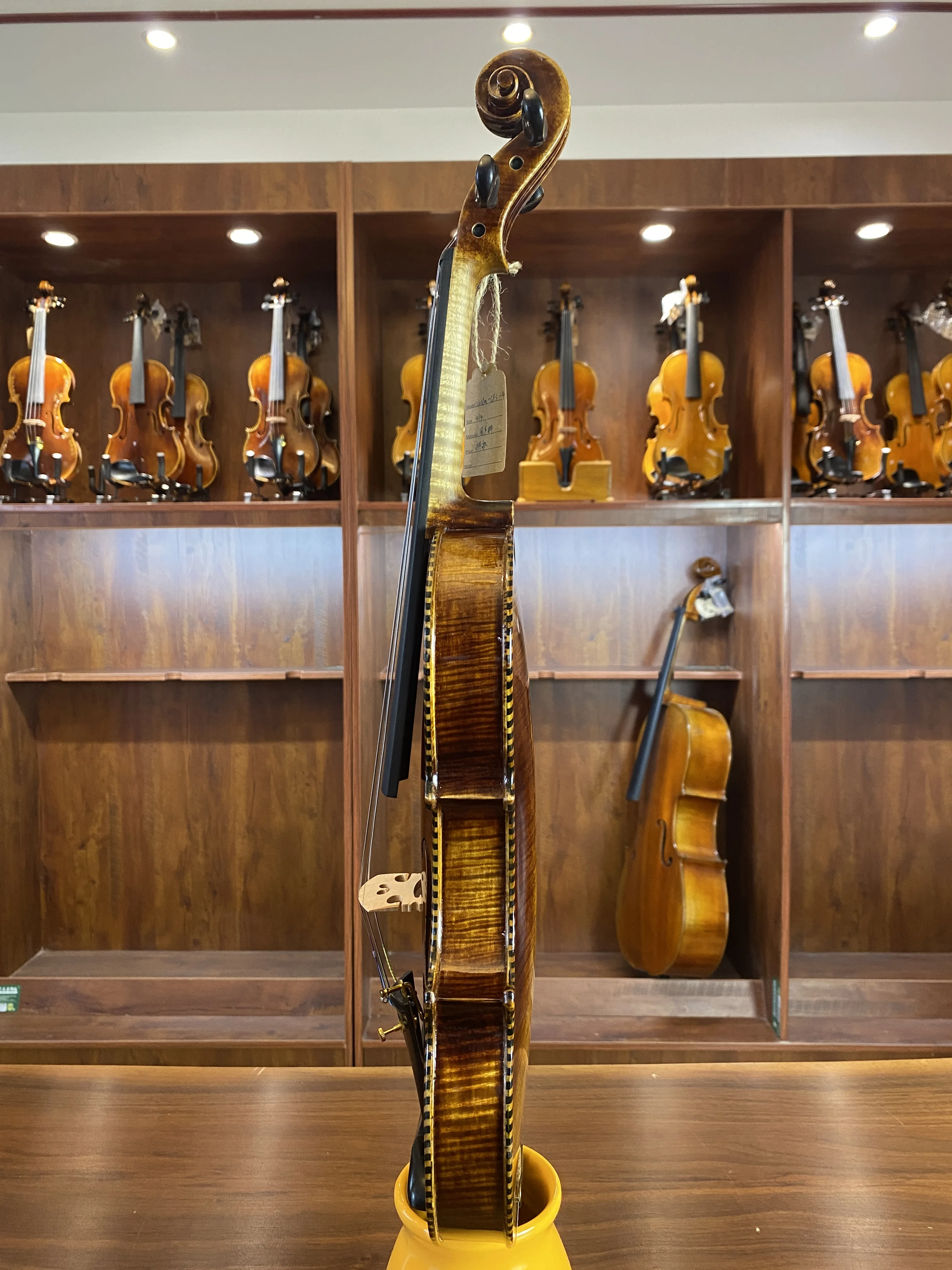 Professional musical instrument 4/4 wholesale price red brown master violin